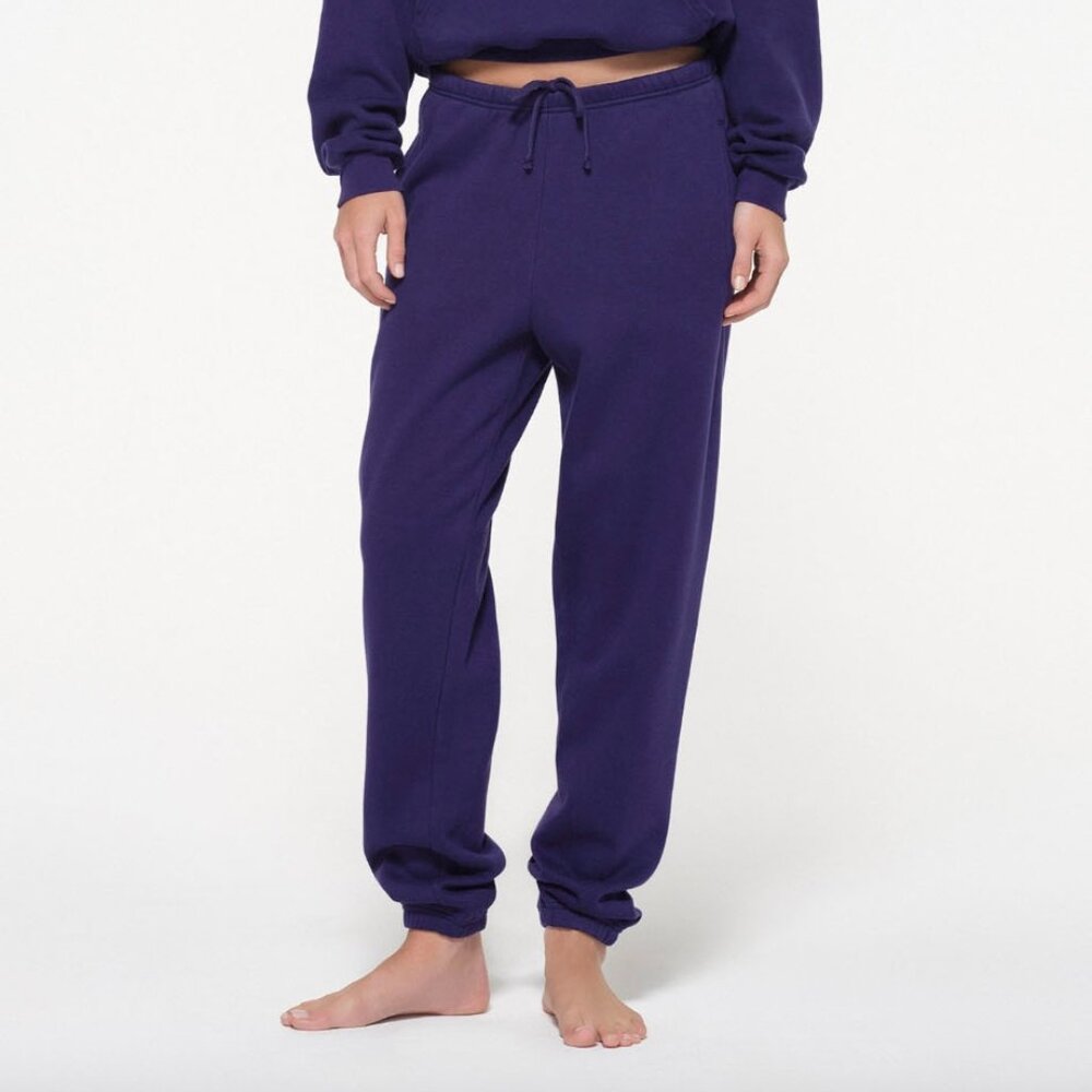 SKIMS Cotton Fleece Jogger Sz M